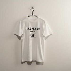 Luxury Parisian Style Graphic Tee White Premium Cotton Men's Designer T-Shirt